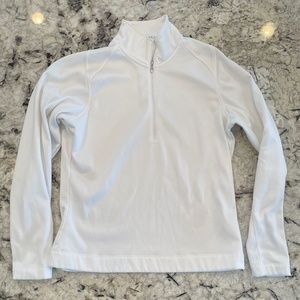 Nike Golf Women's White Therma-Fit 1/4 Zip